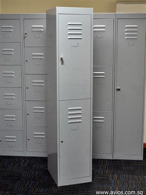 2 Tiers Metal Steel Locker Avios