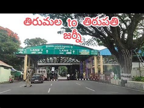 Tirumala To Alipiri Complete Dangerous Down Ghat Road Journey Om Namo