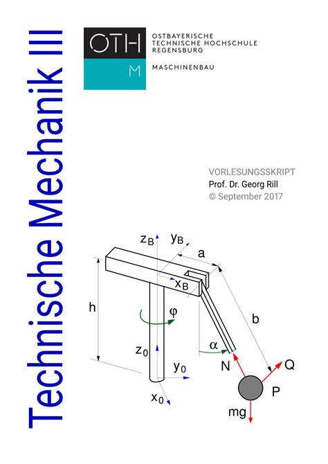 Pdf Vorlesungsskript Technische Mechanik Teil Lecture Notes