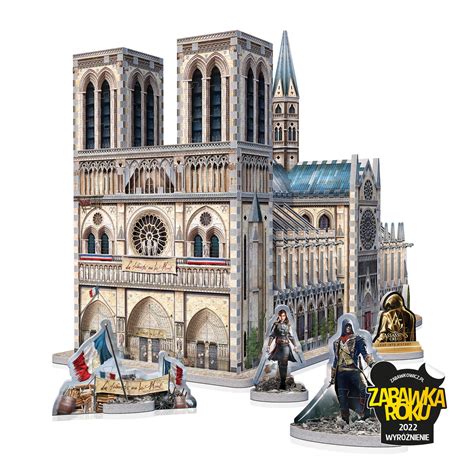 Puzzle D Wrebbit Katedra Notre Dame De Paris El Wrebbit