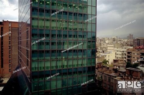 Modern Buildings In Tehran Iran Stock Photo Picture And Rights