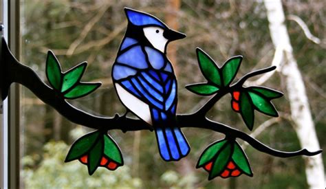 Stained Glass Birds By Chippaway Art Glass