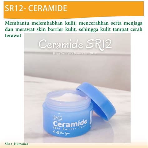 Jual Ceramide Sr Ceramide Skin Barrier Care Sr X Ceramide