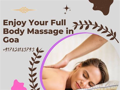 Enjoy Your Full Body Massage In Goa Thai Massage Spa Center Medium