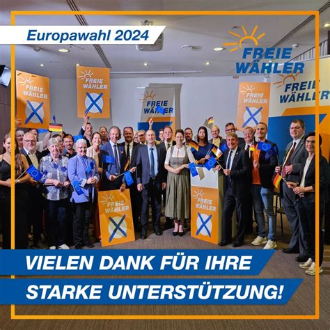 Europawahl Vielen Dank für Ihre starke Unterstützung