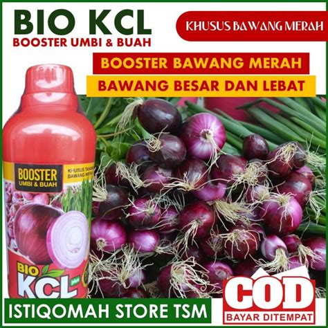 Bio Kcl Ml Booster Umbi Dan Buah Bawang Merah Terbaik Isi Ml