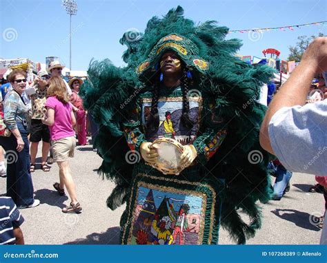 New Orleans Jazz Heritage Festival Fly Boy Editorial Stock Image