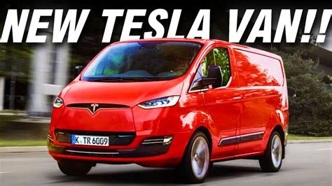 Teslas Next Huge Reveal The Tesla Van Youtube