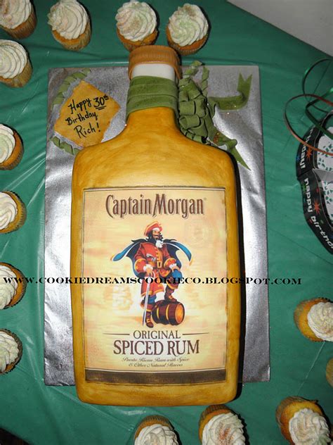 Cookie Dreams Cookie Co Captain Morgan Cake