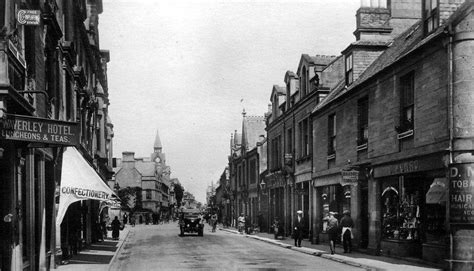 Tour Scotland Photographs: Old Photographs High Street Nairn Scotland