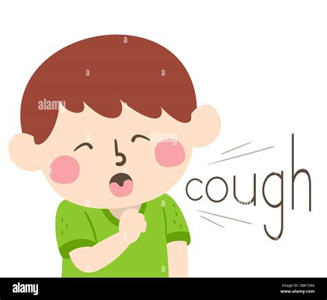 Coughing Kid Cartoon