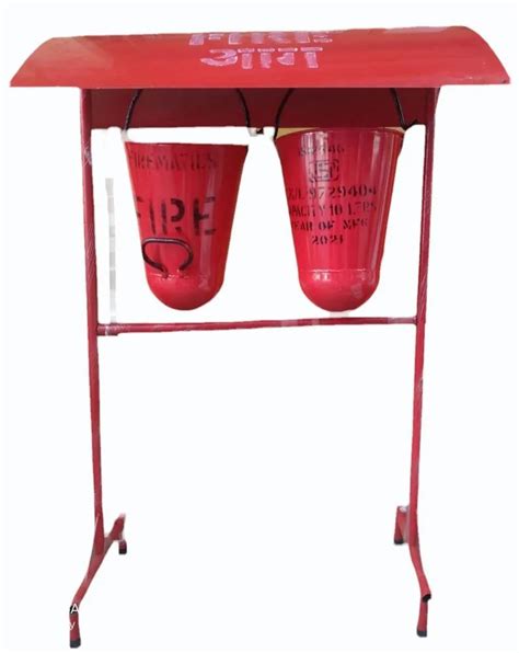 Fire Bucket Stand At Rs 2850 Piece Fire Sand Bucket Stand In New