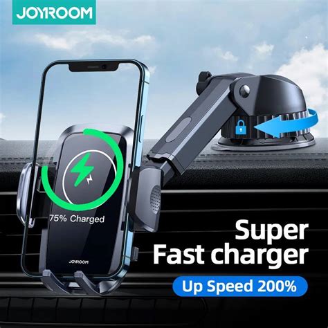 Joyroom Jr Zs Wireless Car Charger Holder W Fast Charging