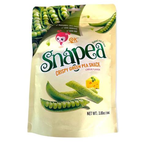 OK - Snapea - Crispy Green Pea Snack - Cheese - 108 G - THE PINOY ...