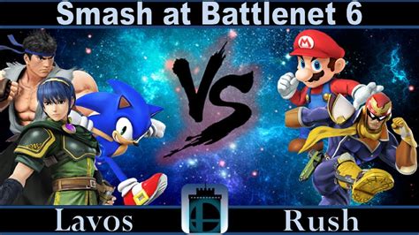 Smash At Battlenet 6 Losers Finals Lavos Marth Ryu Sonic VS Rush