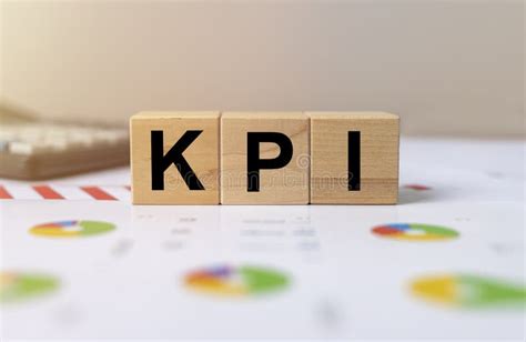 Kpi Word On Cubes Key Performance Indicator Stock Image Image Of