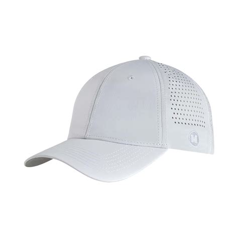 blank performance snapback  white sleek  functional