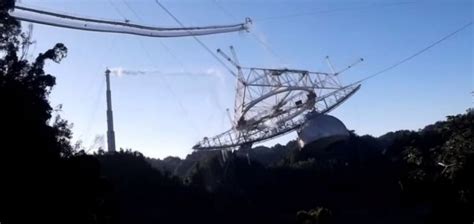 Footage shows collapse of Arecibo observatory | Unexplained Mysteries