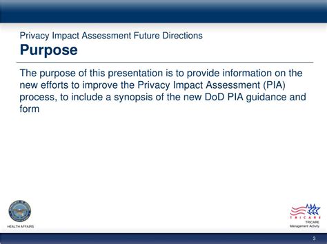 Ppt Privacy Impact Assessment Future Directions Powerpoint