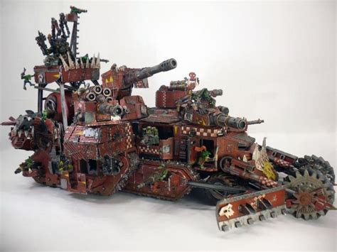 Battle Fortress Battlewagon Custom Orks Super Heavy Gallery