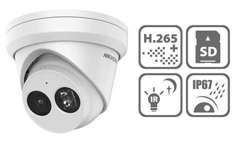 Hikvision DS 2CD2343G2 IU 2 8mm 4MP IR30 IP67 12V PoE Kamery IP