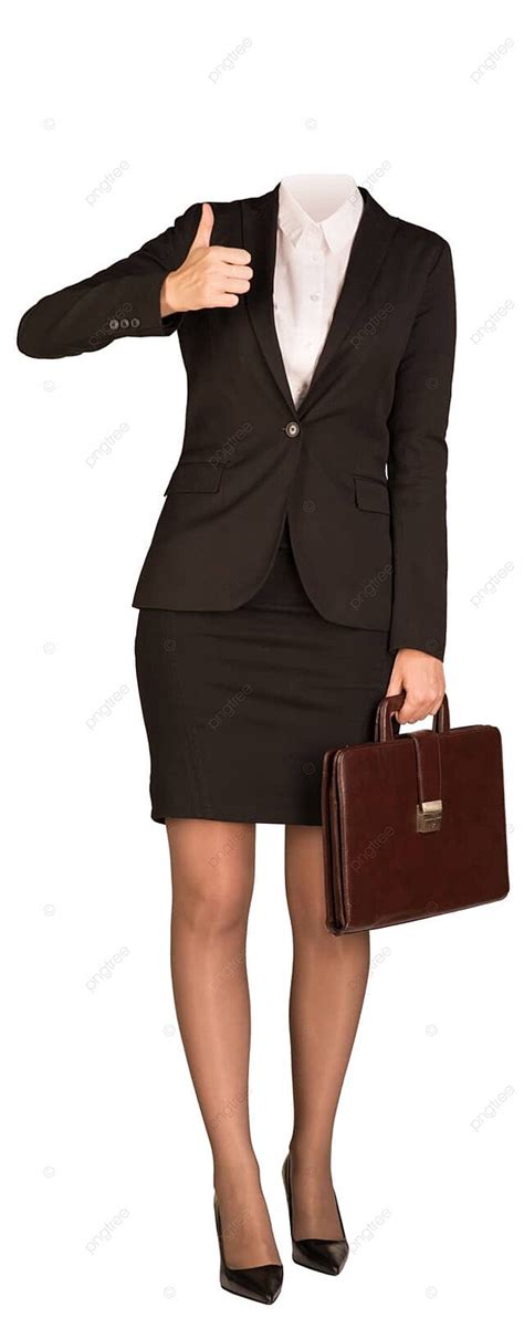 Isolated Image Of A Headless Businesswoman In Professional Attire