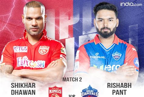 LIVE Updates PBKS Vs DC IPL 2024 Match 2 Ishant Draws First Blood