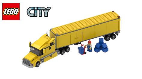 Lego City Lego City Truck Speed Build Youtube