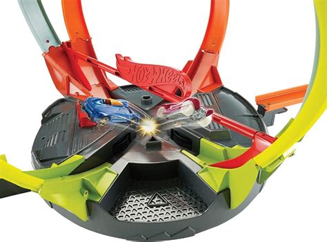 Hot Wheels Roto Revolution Track Set Mattel Gcf Hot Wheels Track Builder Stunt Barrel Box