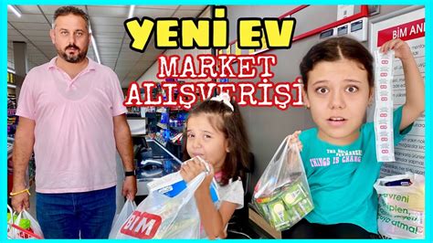 Dev Market Ali Ver Vlog Yeni Evdeki Buzdolab N Doldurduk Youtube