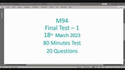 Std 7 8 Math S Olympiad Final Test 1 By Prof Sadagopan Rajesh