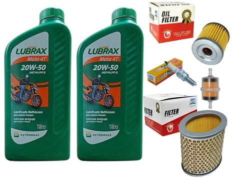 Kit Filtros Vela 2l Oleo Mineral 20w50 Next 250 Dafra VALFLEX NGK