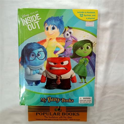 Jual My Busy Books Disney Pixar Inside Out Ages 3 Shopee Indonesia