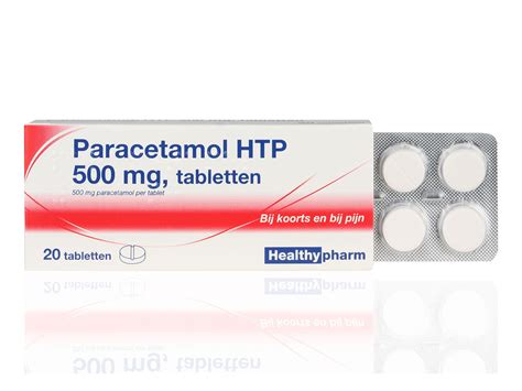 Paracetamol Htp Tablet Mg St Efarma Apotheek En Drogist