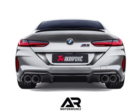 Bmw F M Competition Gran Coupe Akrapovic Evolution Line Ar