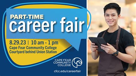 Cfcc To Host Part Time Career Fair On Aug 29 Cape Fear Community College