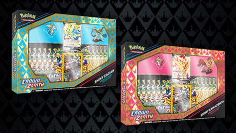 Pokémon TCG Crown Zenith Premium Figure CollectionShiny Zacian