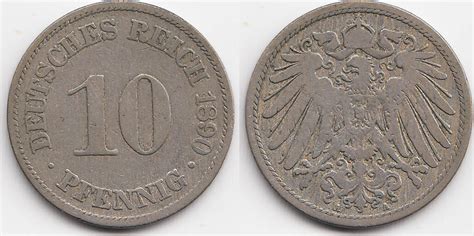 Kaiserreich Pfennig A Gro Er Adler Kupfer Nickel Sch N Sehr