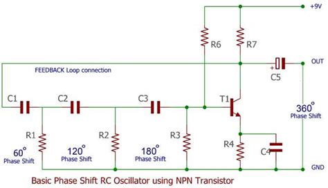 Building A Simple Transistor Oscillator Circuit Diagram And Explanation