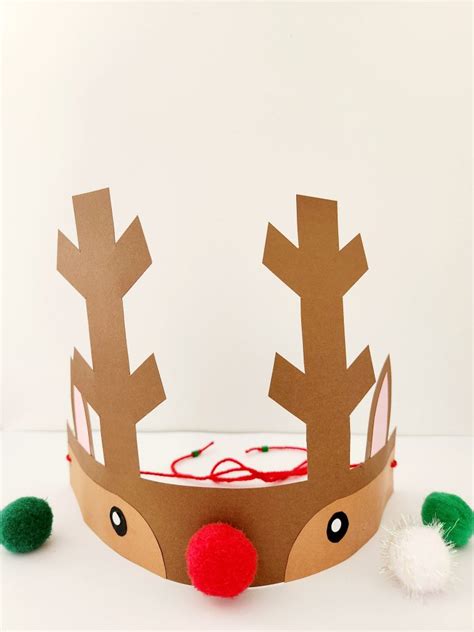 Reindeer Headband Craft A Few Small Adventures