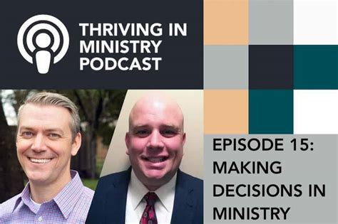 Episode 15 Making Decisions The Pastors Pathway Thriving In Ministry Podcast By Daily Pastor