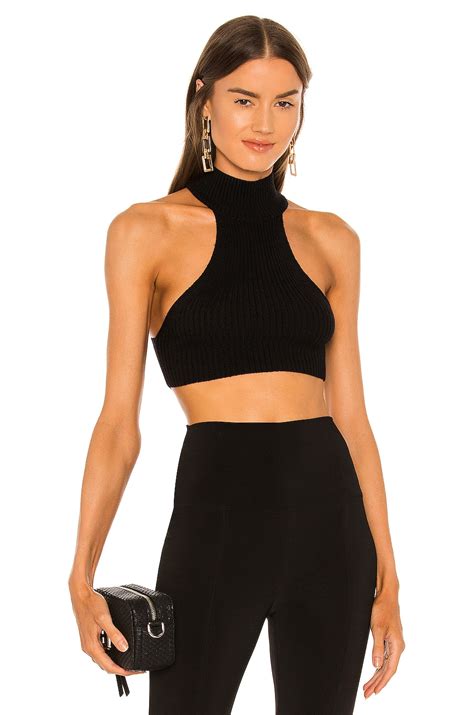 Michael Costello X REVOLVE Eva Halter Top In Black REVOLVE