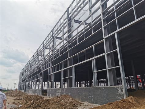 Composite Cladding System Steel Structure Steel Truss Beam Workshop Storage Building With