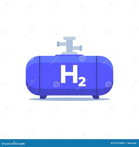 Hydrogen Storage Line Icon Vector Cartoondealer