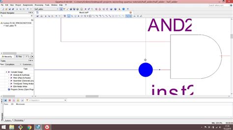 Detailed Tutorial Quartus Verilog Modelsim Testbench And Schematic