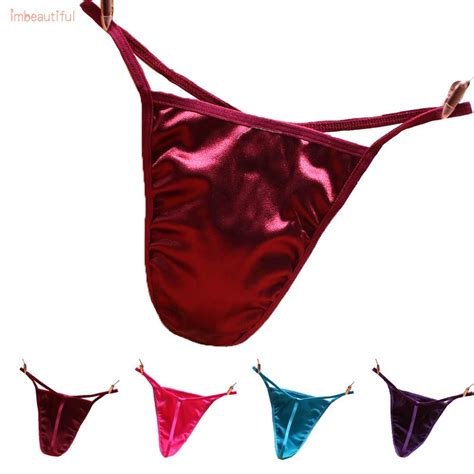 T Back Sexy Brief Bikini G Strings Men Panties Erotic Thong Low Waist Hot Pants Shopee Philippines
