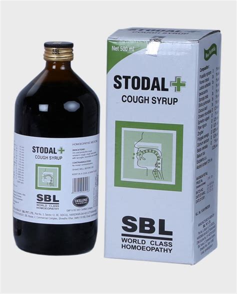 Buy Sbl Stodal Cough Syrup 500 Ml Online ₹190 From Shopclues