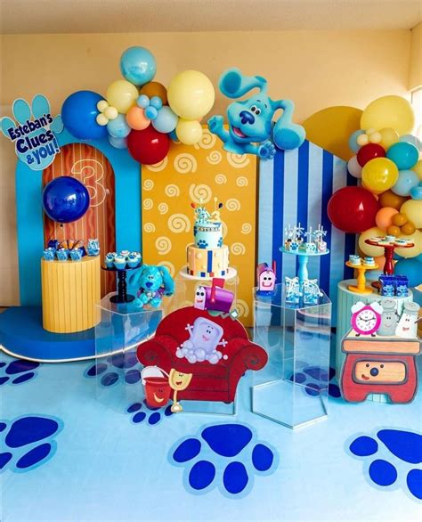 Pin By Maria Jose Lopez A On Cumplea Os Nene In Blue S Clues