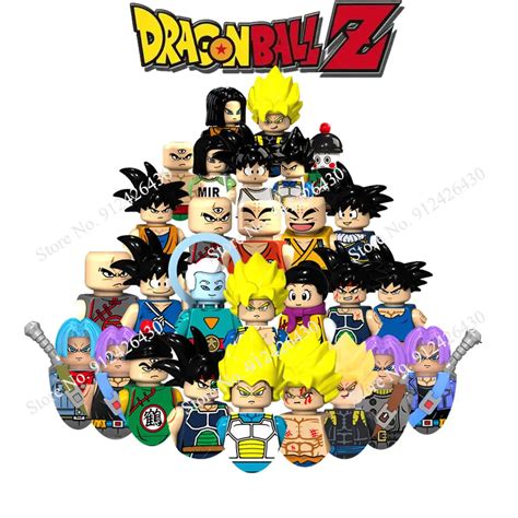 Syn Goku Dragon Ball Z Kresk Wki Goku Vegeta Buliding Klocki Mini