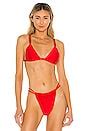 Superdown Selena Bikini Top In Red REVOLVE